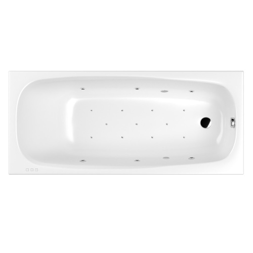 Ванна гидромассажная Whitecross LAYLA 0122.170075.100.RELAX.CR 170х75 прямоугольная