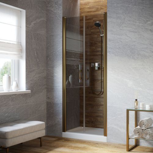 Душевая дверь Vegas-Glass E2P LUX E2P LUX 90 5 7 90х200 стекло тонированное профиль бронза