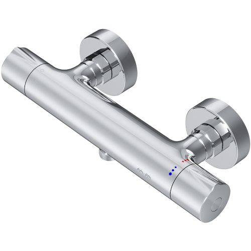 Смеситель для душа Am.Pm Like F8040000 настенный хром с термостатом