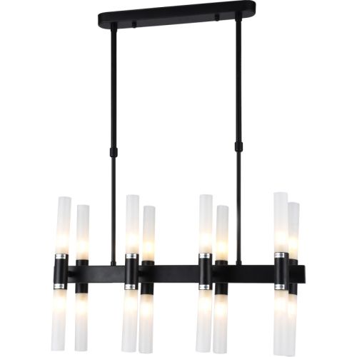 Люстра потолочная Toplight Jemimah (Джемимах) TL1216H-08BL
