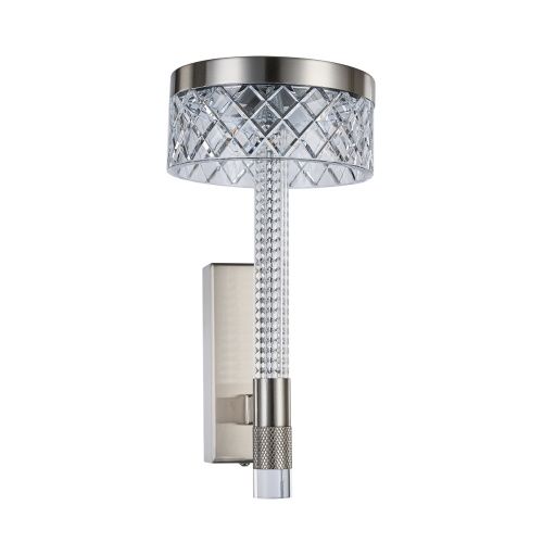 Бра Delight Collection Diamond cut (Диамонд цут) MB21020075-1A satin nickel