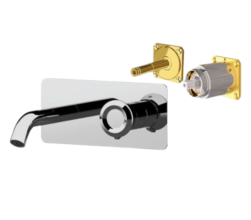 Смеситель для раковины Remer Element ET15KB встраиваемый в стену хром