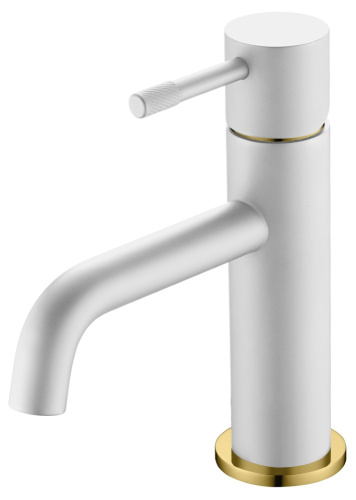 Смеситель Boheme Uno 461-WG на раковину золото