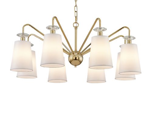 Люстра подвесная Newport 4620 4628/С gold