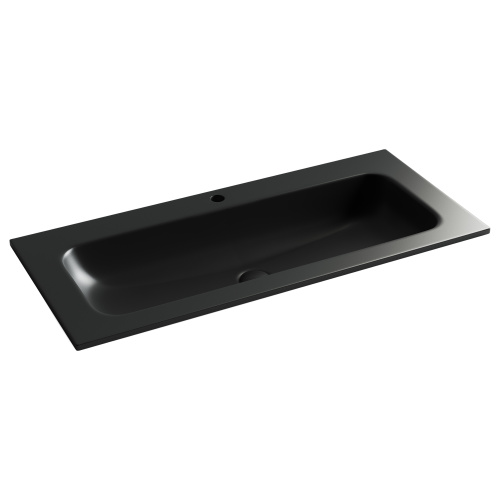 Раковина Ceramica Nova GRACE 101 см CN7013MB накладная цвет черный матовый