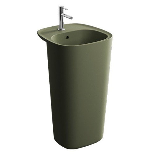 Раковина Vitra Memoria 49 см 7814B475-0001 напольная цвет матовый мох