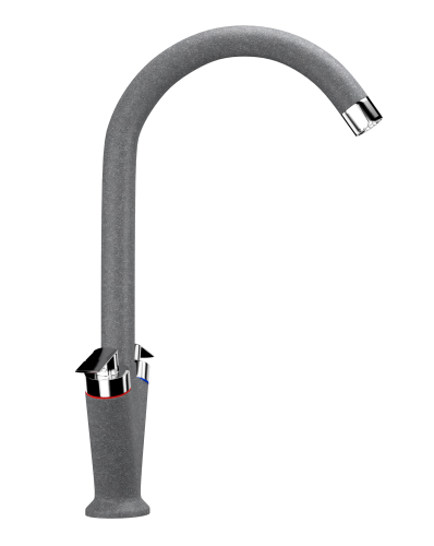 Смеситель для кухни Ulgran Classic U-011-342 на раковину графит без термостата