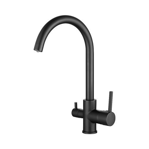 Смеситель для кухни Belz B801-7 B76801-7 на столешницу черный