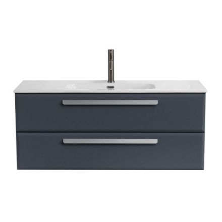 Тумба под раковину Cezares ECO-CER ECO-CER-N-1200-2C-SO-GR-P 120х46х50 подвесная цвет серый