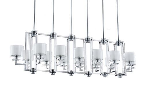 Люстра подвесная Newport 4400 4408+6/S сhrome