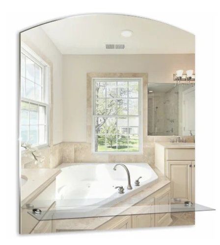 Зеркало в ванную Loranto 00000000425 49х68 цвет золото