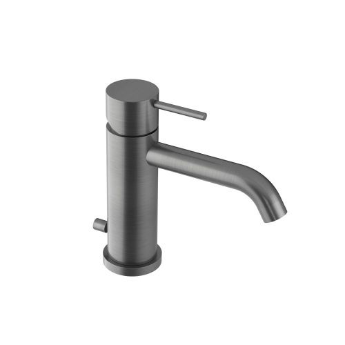 Смеситель Oioli Micro MILS000RO/C97 на раковину оружейная сталь