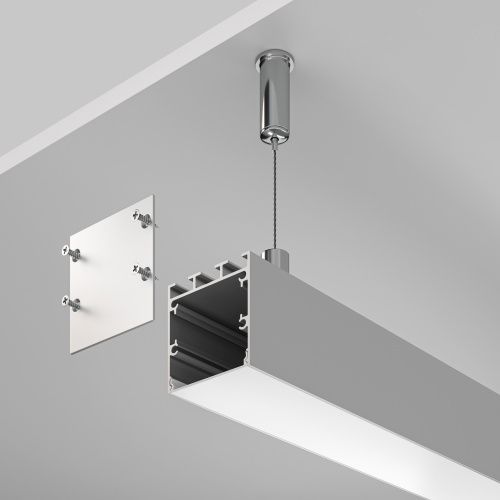 Алюминиевый профиль накладной Maytoni Led Strip ALM-3535B-S-2M