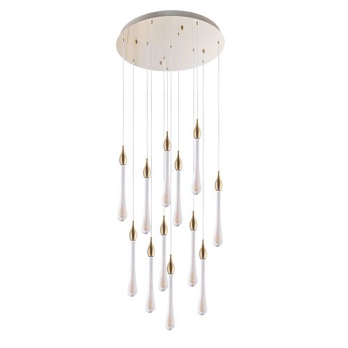 Люстра каскадная Arte Lamp Raindrop (Раиндроп) A1803LM-36PB