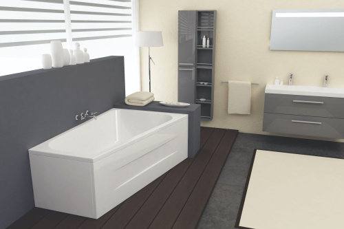 Ванна акриловая Kolpa-San BEATRICE 7710409 170х110 угловая асимметричная без каркаса Ванна акриловая Kolpa-San BEATRICE 7710409 170х110 угловая асимметричная без каркаса