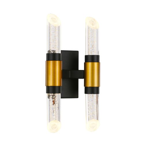 Светильник настенный Delight Collection MB18001040-4A black/gold