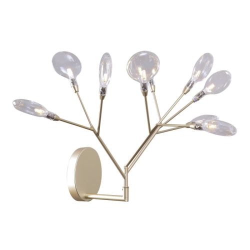 Бра Crystal Lux Evita (Евита) Evita AP9 Gold/Transparent