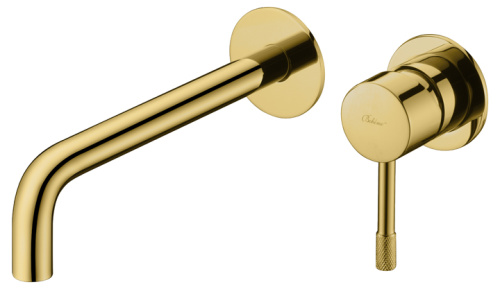 Смеситель Boheme Uno 465-G встраиваемый золото