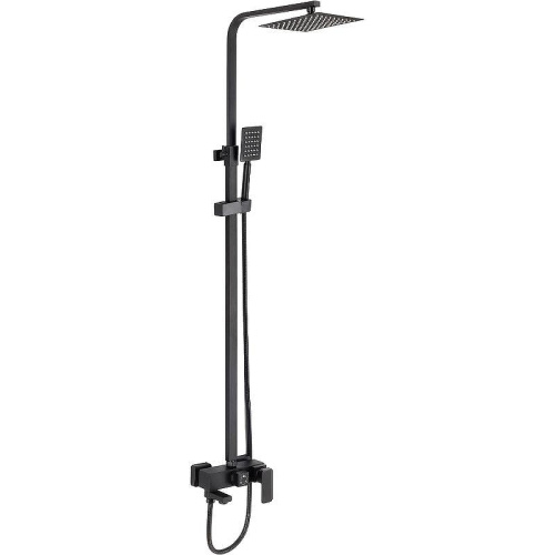 Душевая стойка D-Lin D10A15 настенная цвет черный