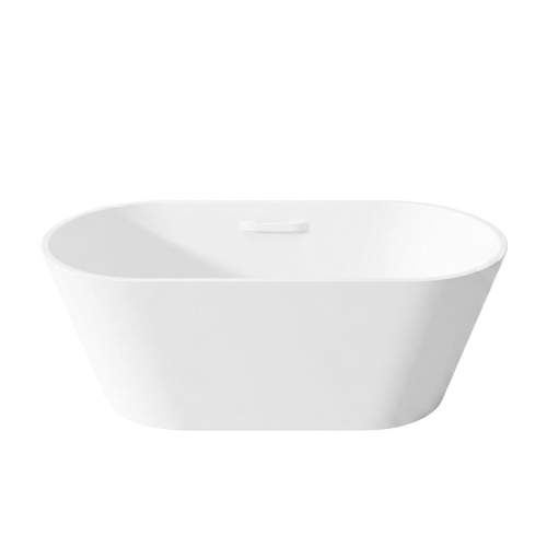 Ванна из искусственного камня Solid Surface Cezares COMFORT CZR-COMFORT-170-75-53-SSB-HND 170х75 отдельностоящая овальная