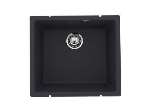Кухонная мойка Ulgran Quartz Under 450-08 50х45 цвет космос