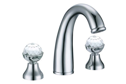 Смеситель Boheme Brilante Presente 357 на раковину хром