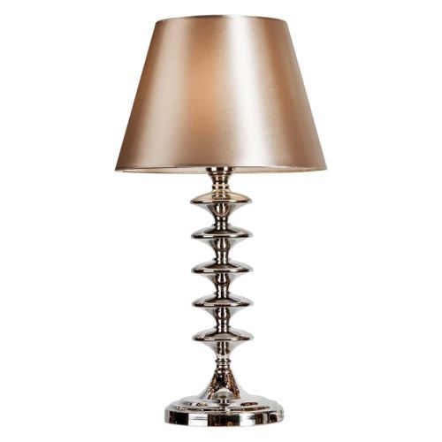Настольная лампа iLamp Rolling (Роллинг) T2406-1 Nickel