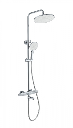 Душевая стойка Wonzon & Woghand Neo WW-B3046-A1-CR настенная цвет хром