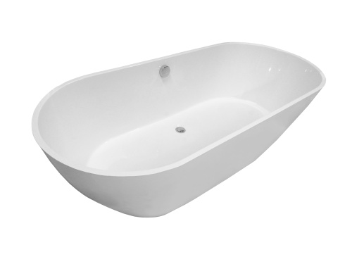 Ванна из литьевго мрамора Эстет Майами ФР-00014382 181х79 отдельностоящая овальная
