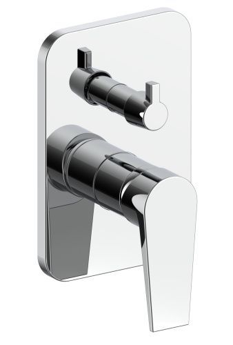 Смеситель для ванны и душа Esko BT83-2 настенный хром