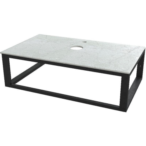 Столешница 1MarKa Grunge Loft Ц0000008735 80х48 накладная цвет бетон светлый