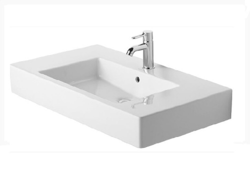 Раковина Duravit Vero 85 см 329850000 встраиваемая цвет белый