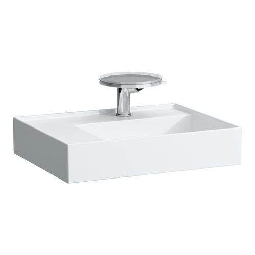 Раковина Laufen Kartell 60 см 8.1033.5.000.104.1 накладная цвет белый