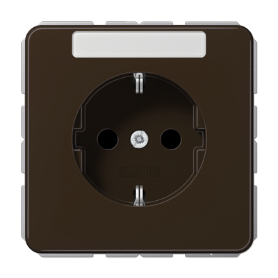 Розетка штепсельная Jung CD1520KINABR