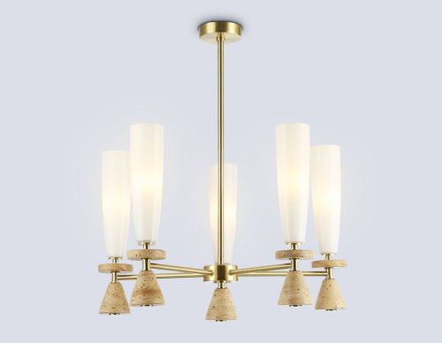 Люстра на штанге Ambrella Light Ceramo Modern (Церамо Модерн) LH75371