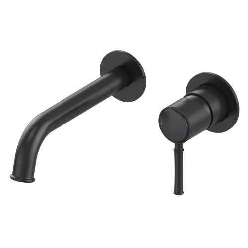 Смеситель для раковины Wonzon & Woghand TOR WW-88869073-MB встраиваемый в стену черный