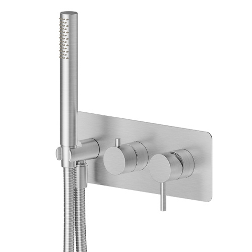 Смеситель для душа Newform X-STEEL 316 69679EX.50.050 встраиваемый в стену нержавеющая сталь без термостата
