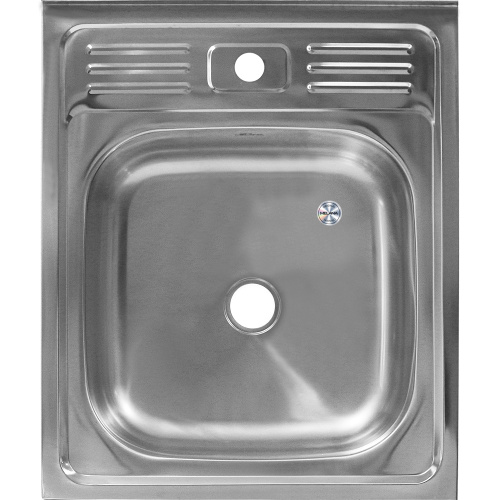 Кухонная мойка Melana 075 t (*20) 50x60 цвет хром