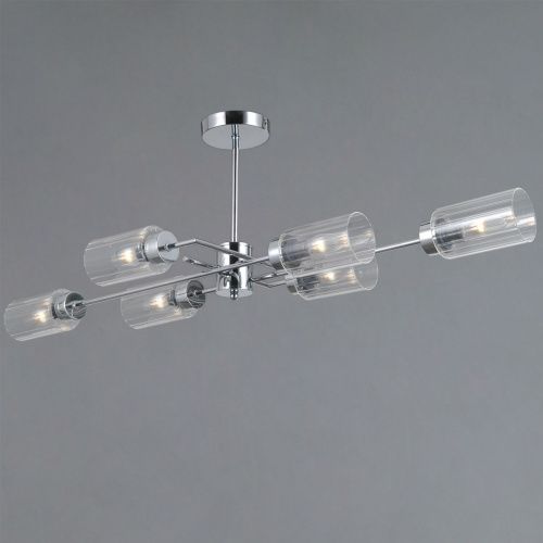 Люстра на штанге Illumico IL0734-6ASQ-25 CR NAPLES