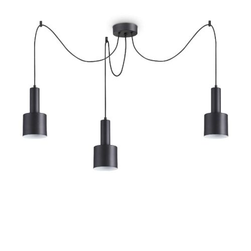 Люстра подвесная Ideal lux Holly (Холлы) HOLLY SP3 NERO