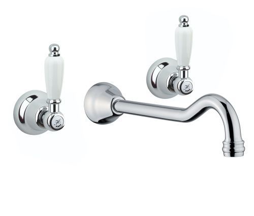 Смеситель для раковины Fiore 02CR0636 настенный хром