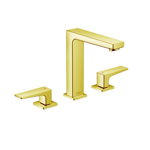 Смеситель Hansgrohe Metropol 32515990 на раковину золото
