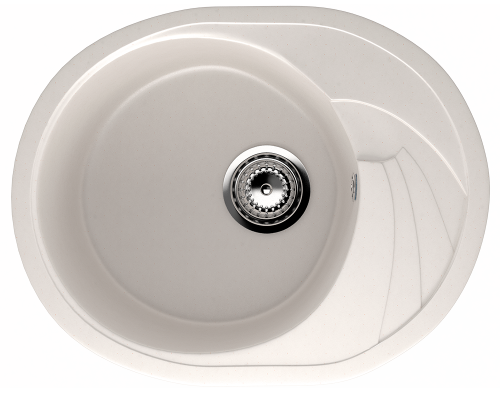 Кухонная мойка Ulgran Classic U-403-331 58х47 цвет белый