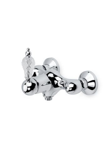 Смеситель Boheme Crystal 264-CRST настенный хром