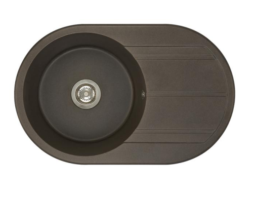 Мойка кухонная Aquaton Амира 1A712932AI280 78х50 цвет кофе