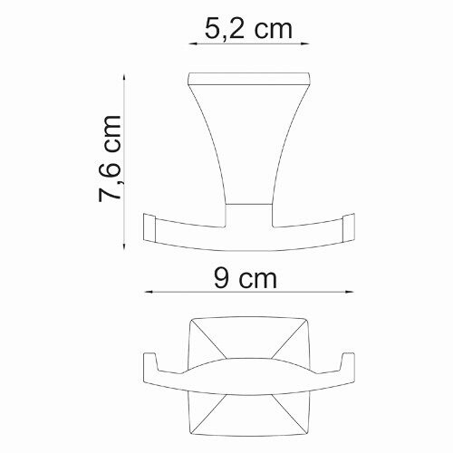 Крючок WasserKRAFT 2523D - фото 4