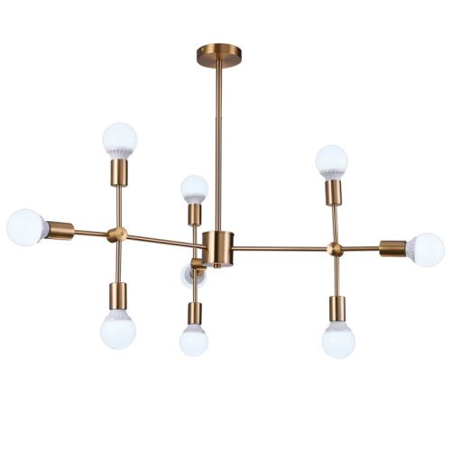 Люстра на штанге Natali Kovaltseva Loft Lux (Лофт Лукс) LOFT LUX 75130/6C GOLD