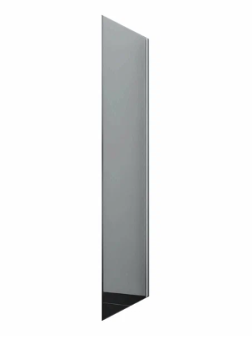 Боковая стенка Wasserkraft Aula 11P 11P04-RP80 80х190 стекло прозрачное профиль хром глянцевый