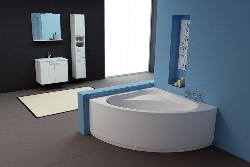 Ванна акриловая Kolpa-San DIVANTE 5628709 140х140 угловая четверть круга без каркаса Ванна акриловая Kolpa-San DIVANTE 5628709 140х140 угловая четверть круга без каркаса