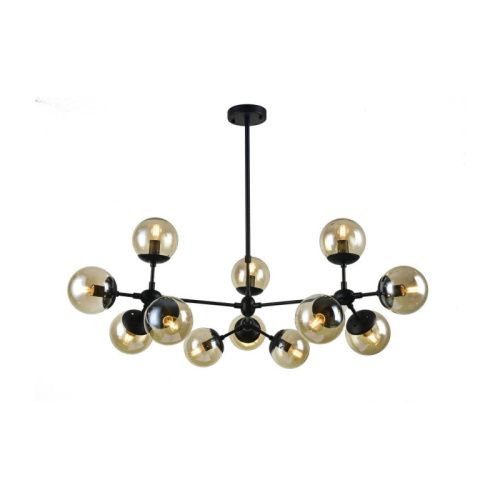 Люстра на штанге Arte Lamp Bolla (Болла) A1664SP-12BK